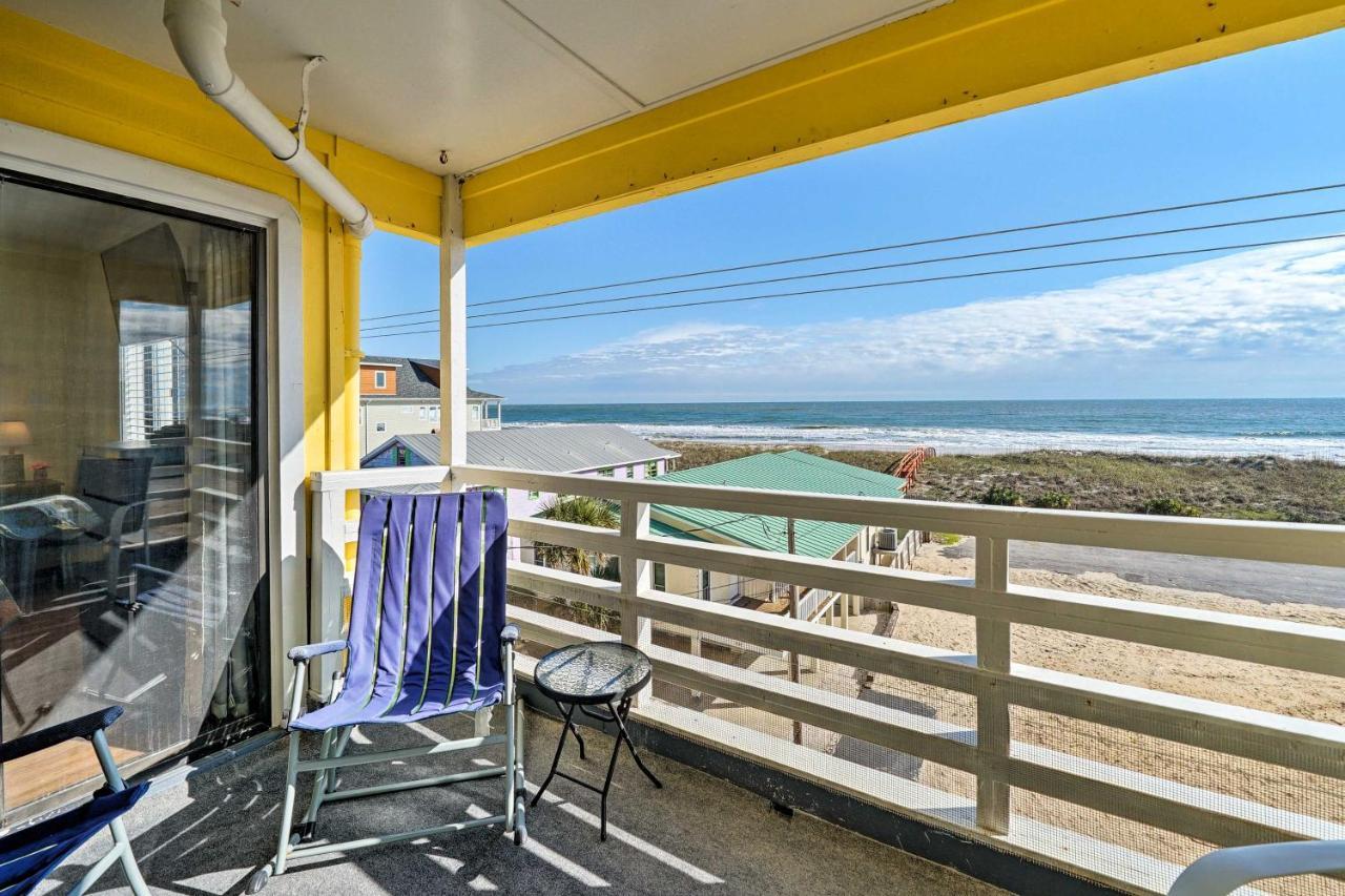 Apartmán Breezy Beach Retreat With 180-Degree Ocean Views! Carolina Beach Exteriér fotografie