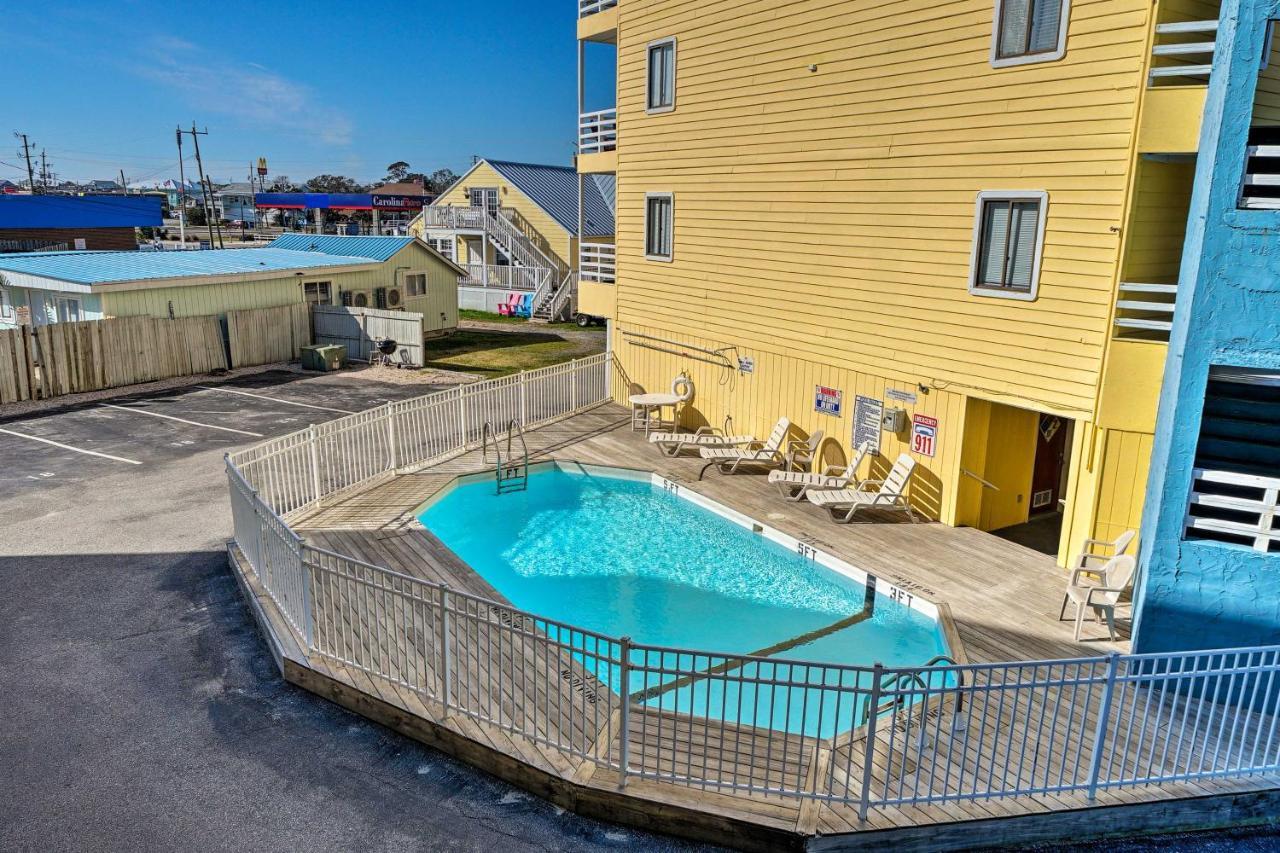 Apartmán Breezy Beach Retreat With 180-Degree Ocean Views! Carolina Beach Exteriér fotografie