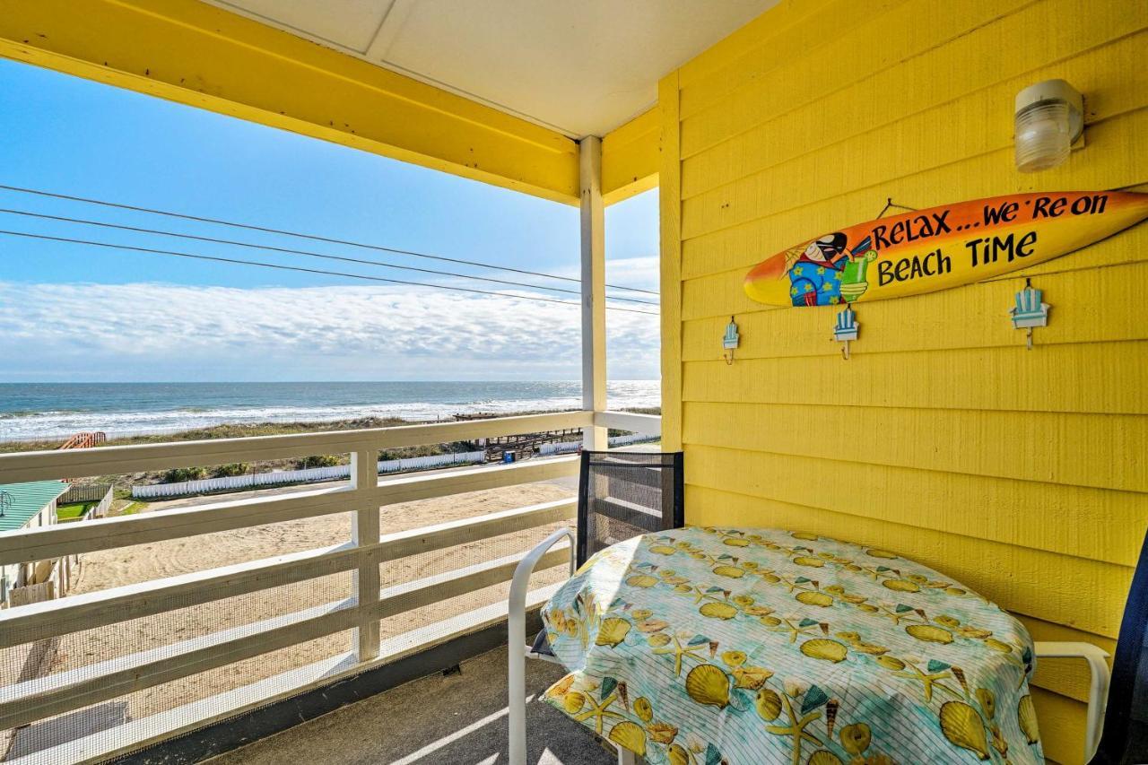 Apartmán Breezy Beach Retreat With 180-Degree Ocean Views! Carolina Beach Exteriér fotografie